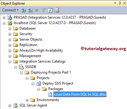 SSIS Package Deployment