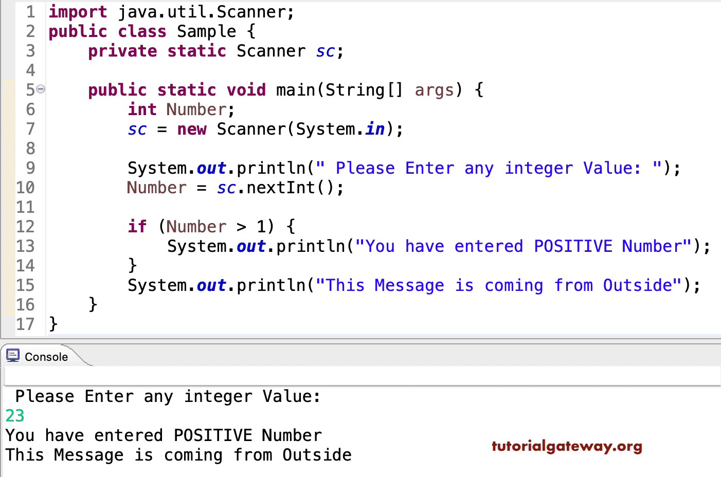 java assignment in if clause